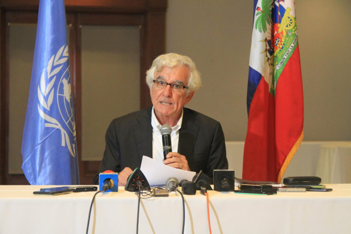 William O’Neill, the United Nations’ Expert on Human Rights in Haiti