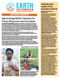 Earth Interwoven Newsletter Autumn 2025